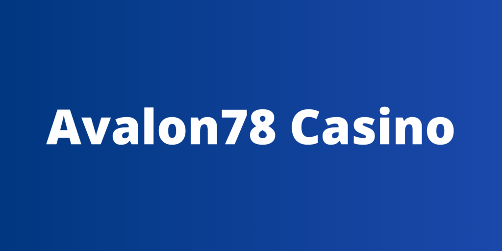 Avalon78 Casino Utan Svensk Licens