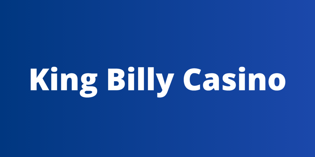 King Billy Casino Utan Svensk Licens